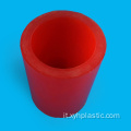 Barra rotonda in poliuretano PU rosso per maniche